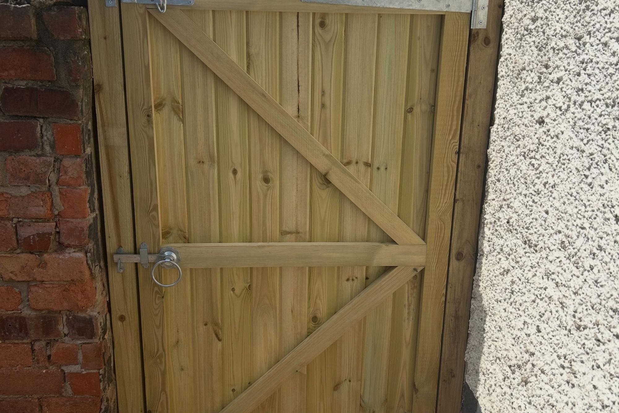 Wooden gate
