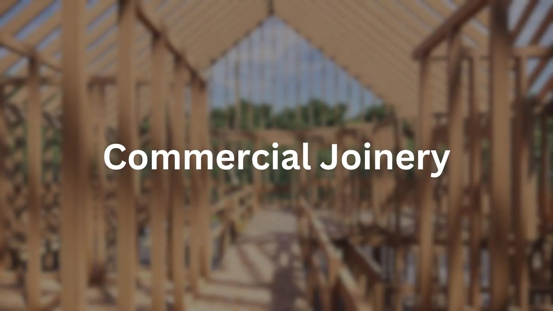 commercial joinery